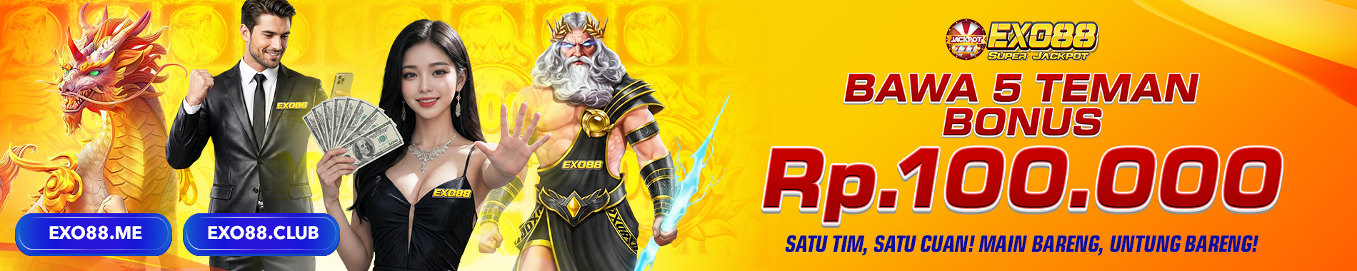 exo88 bonus bawa teman